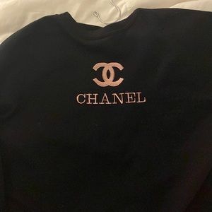 designer inspired crewneck